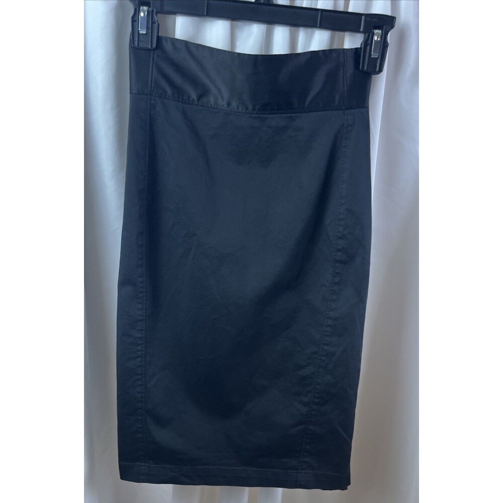 Rock & Republic Tailor Made Women’s Pemcil Black Skirt Size 00 Formal Business